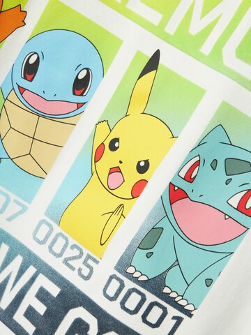 Maglietta 'NKMMABR POKEMON' di NAME IT in bianco