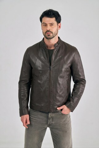 FREAKY NATION Демисезонная куртка ' Weekend-FN SA ' в Коричневый: спереди