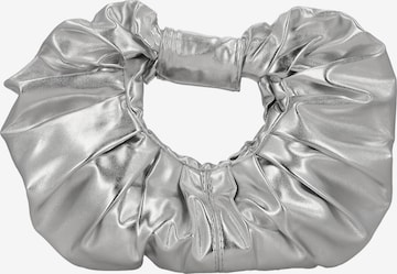 faina - Bolso de noche en plata: frente