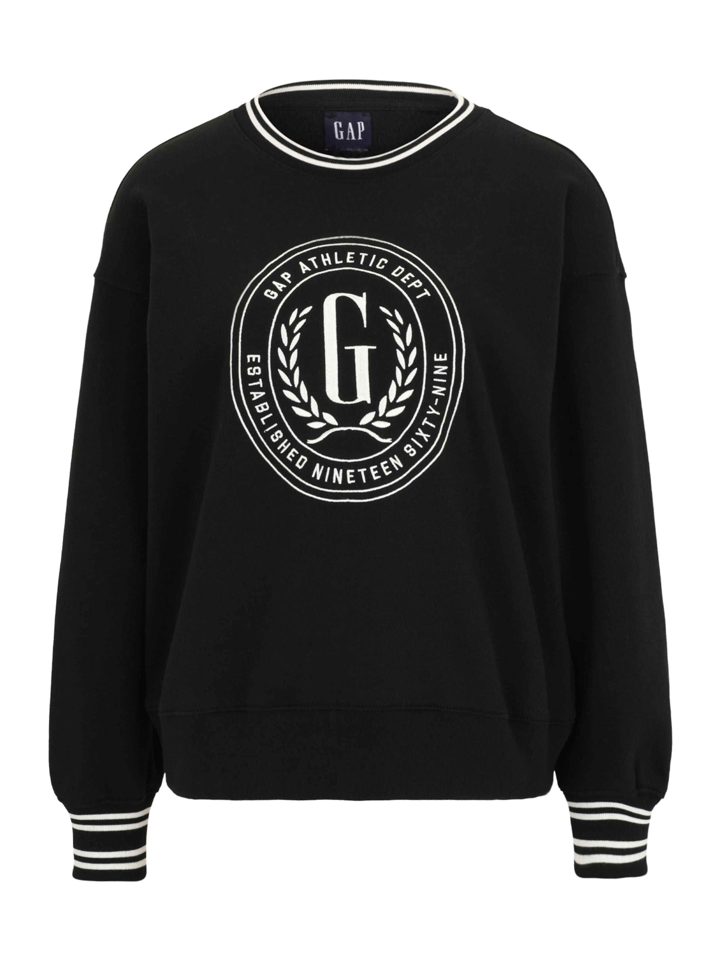 Felpa di Gap Petite in nero: frontale