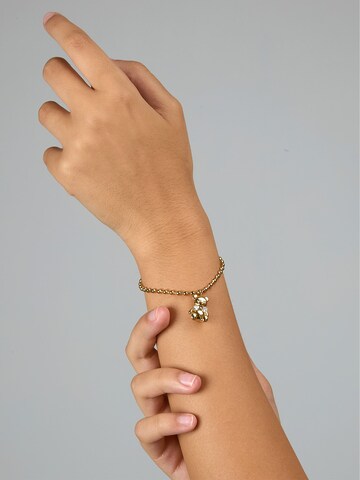 GCDS Armband in Gold: Vorderseite