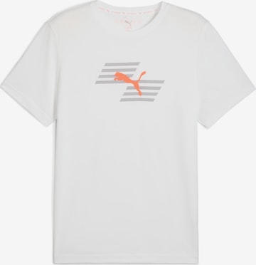 PUMA Performance shirt 'Puma x Hyrox' in White: front