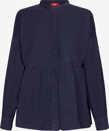 ESPRIT Blouse in Blauw: voorkant