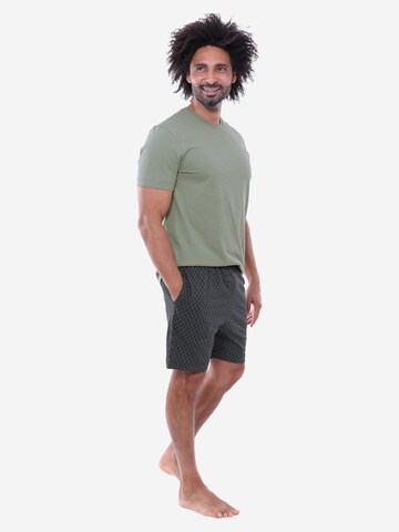 Mey Short Pajamas 'Midnight Classic' in Green