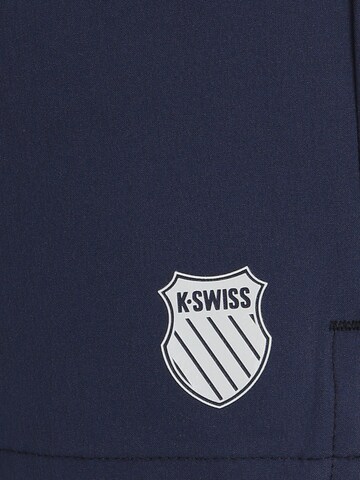 K-Swiss Performance - Regular Calças de desporto 'HYPERCOURT' em azul