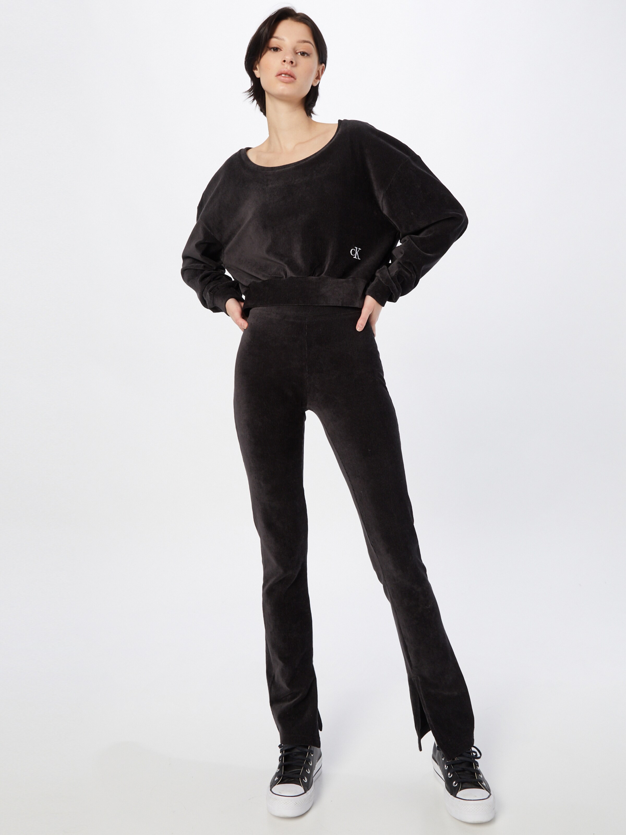 Frauen Hosen Calvin Klein Jeans Hose in Schwarz - AP75747 Frauen Hosen Calvin Klein Jeans Hose in Schwarz - AP75747