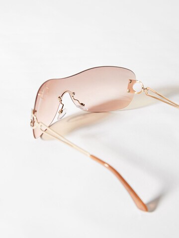 Bershka Sonnenbrille in Pink