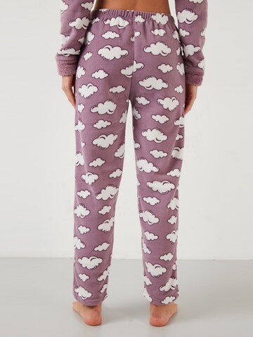 LELA Pajama 'Lela' in Purple