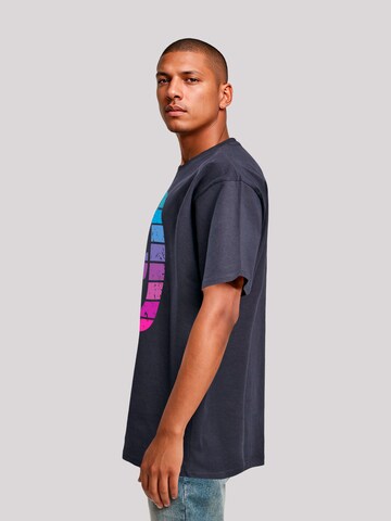 F4NT4STIC Shirt 'Alien Kopf' in Blauw