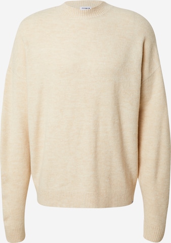 Pull-over 'Alessio' ABOUT YOU x Benny Cristo en beige : devant