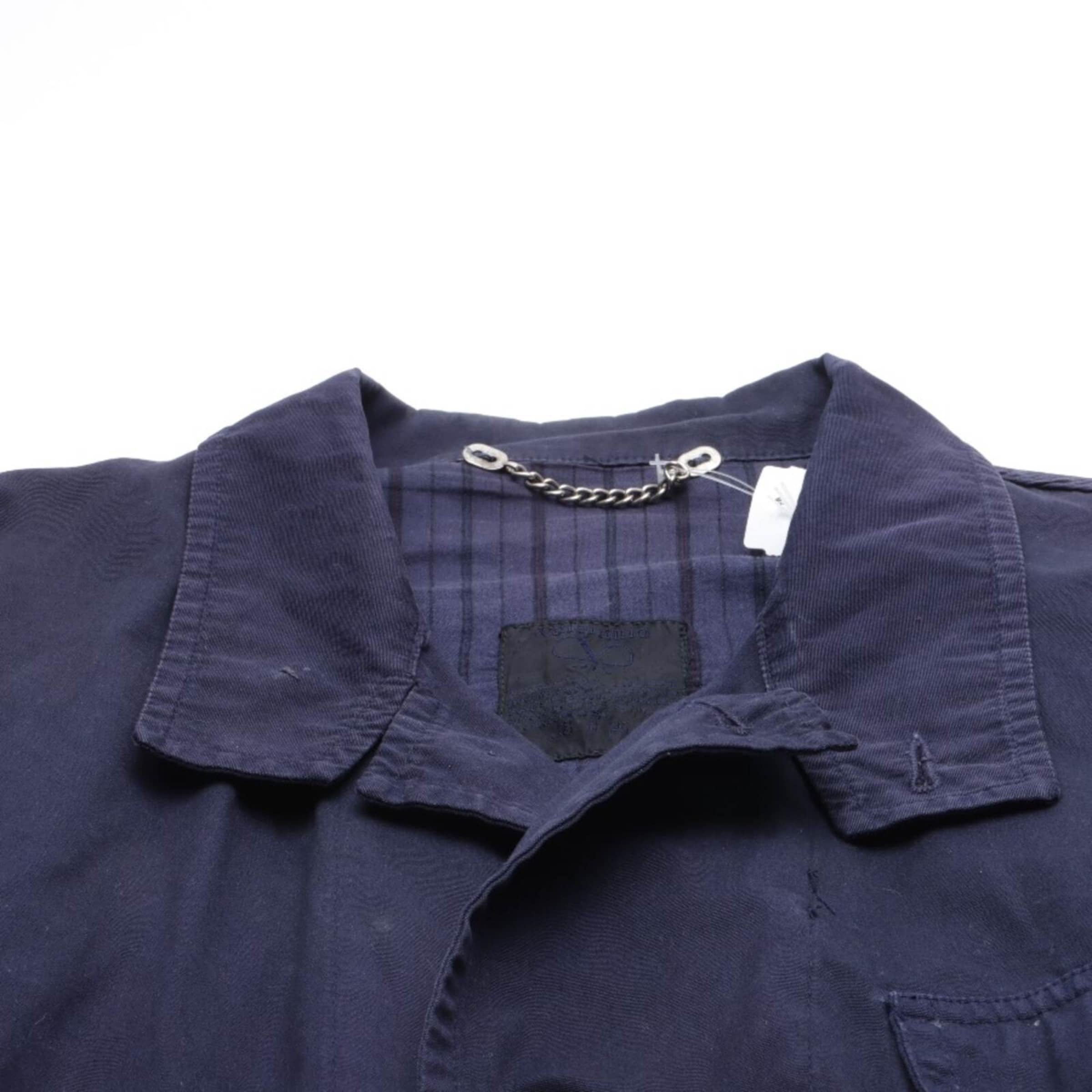 VALENTINO Jacket & Coat in XXL in Blue