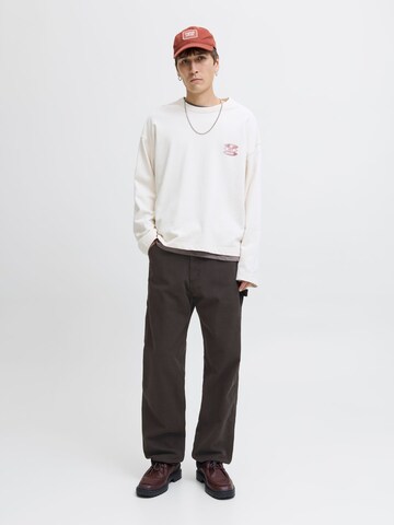 JACK & JONES Loosefit Broek in Bruin