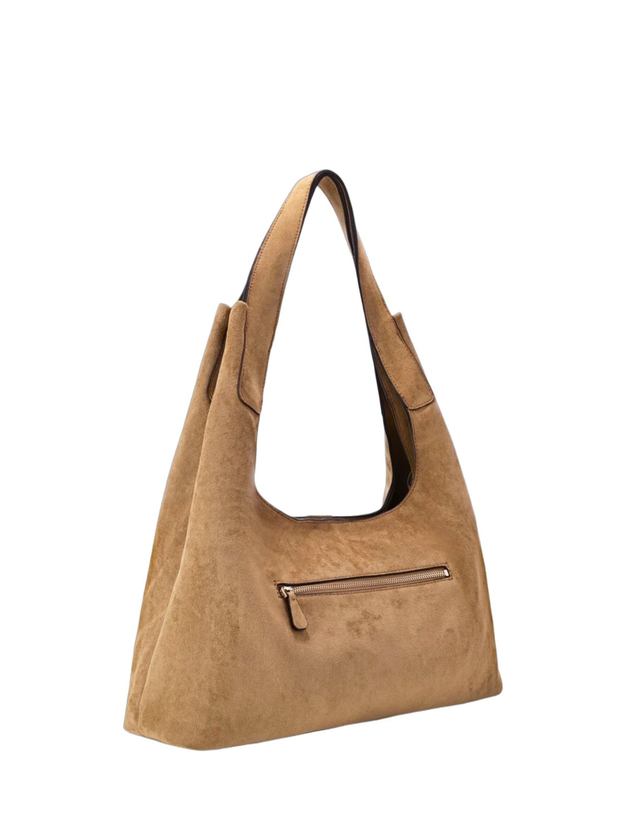 GUESS Axelremsväska 'Guess Sac Hobo Maxi Sunset Tan' i brun