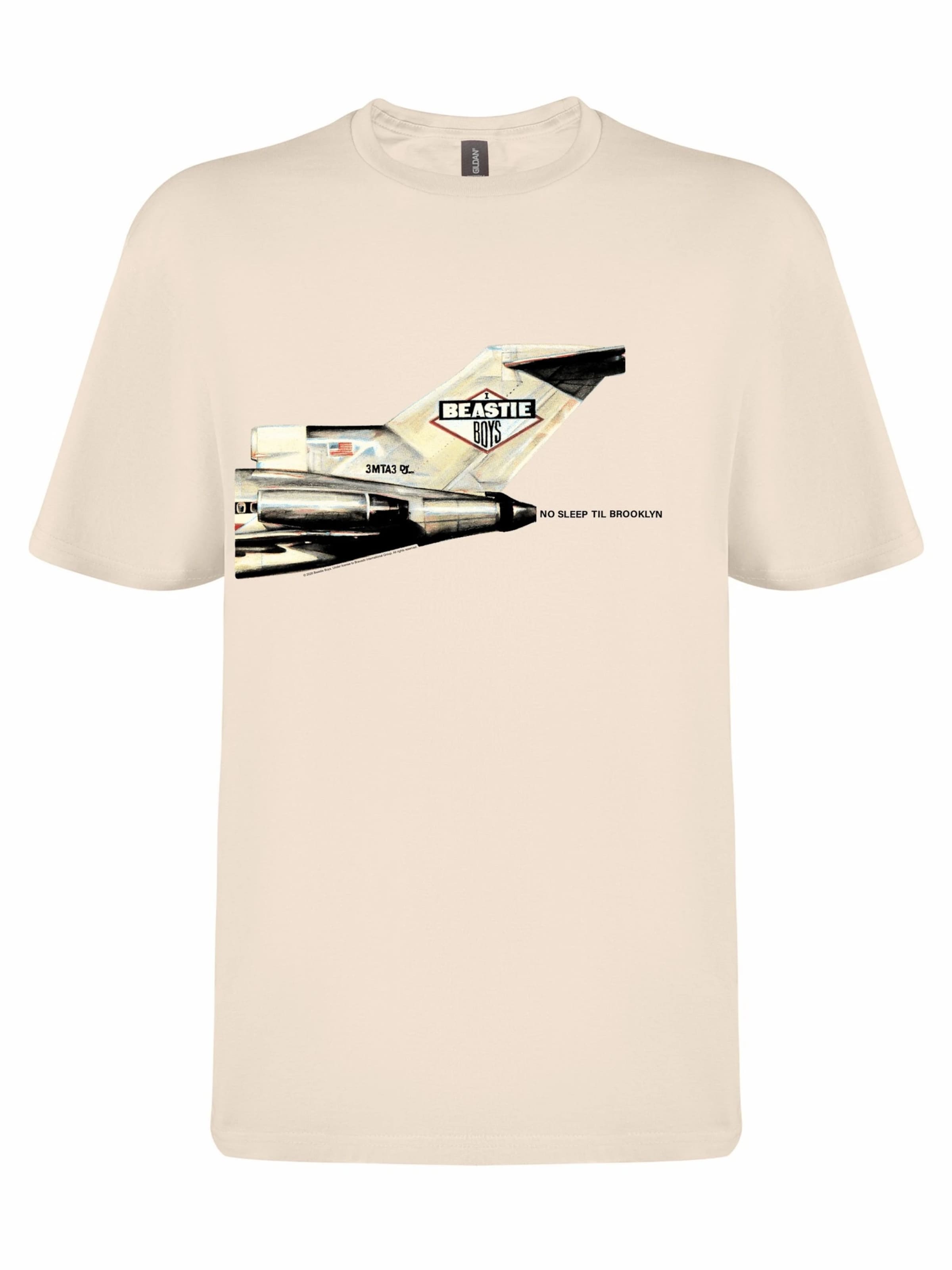Rockshirts Shirt 'Beastie Boys No Sleep Till Brooklyn T-Shirt' in White: front