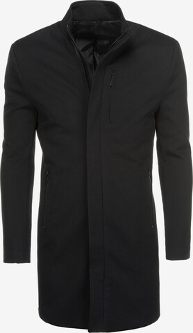 Manteau d’hiver 'C430' Ombre en noir : devant