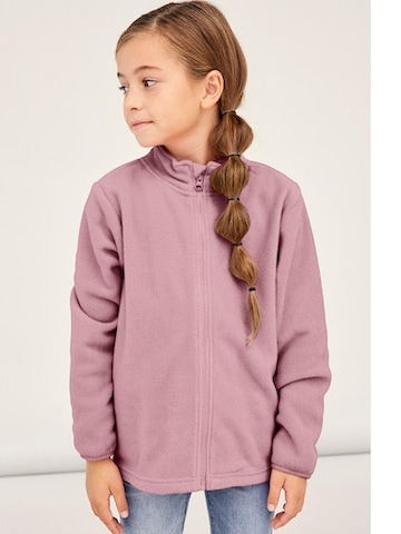 NAME IT Fleece jacket 'Spektra' in Purple