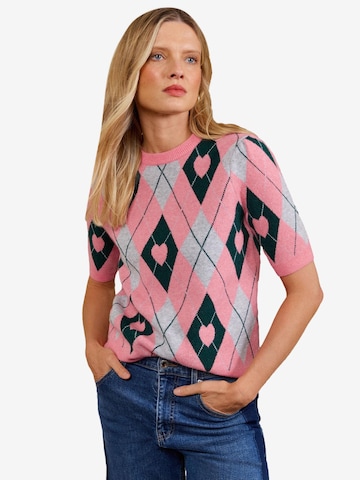 love & roses - Jersey en rosa: frente