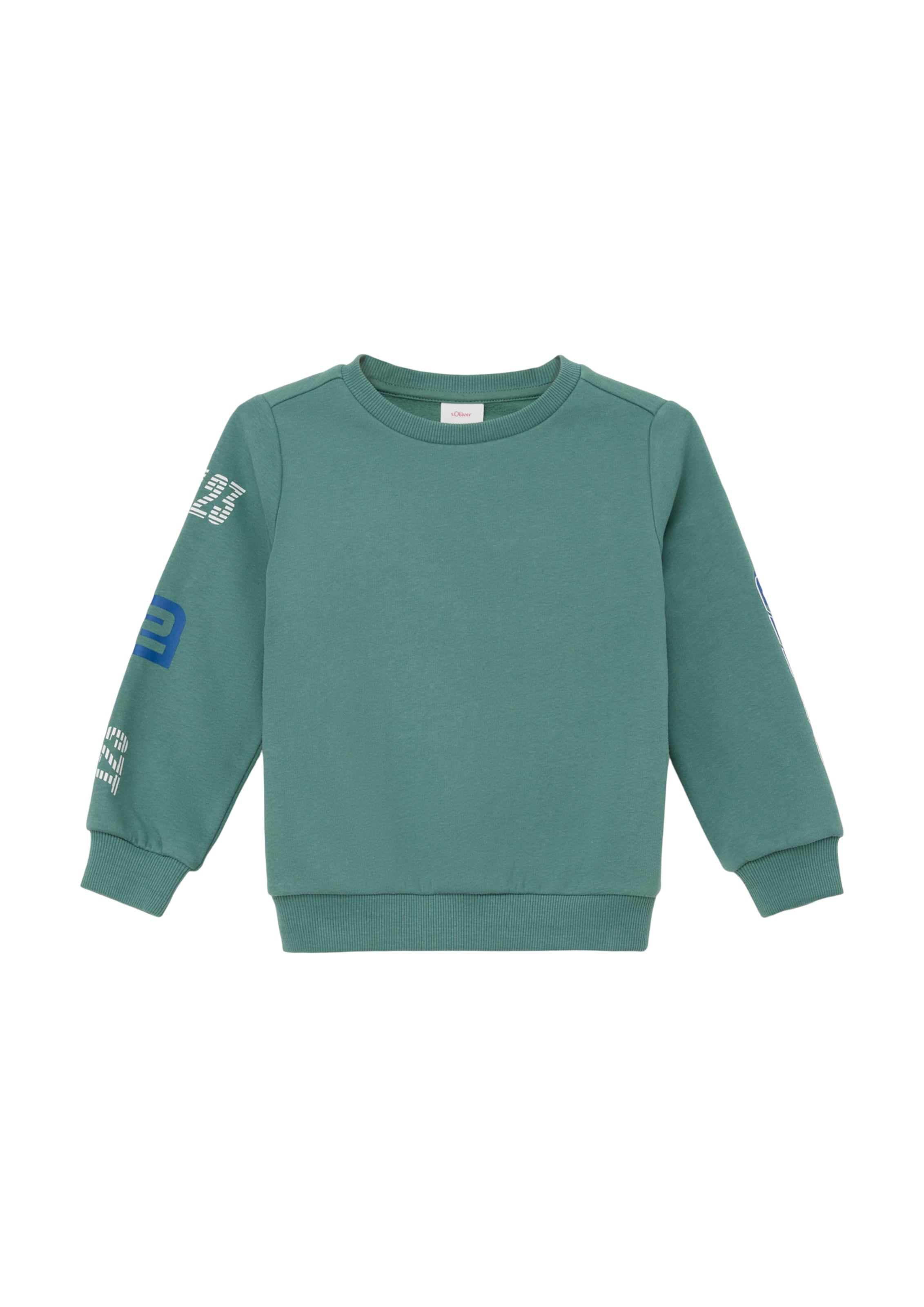s.Oliver Sweatshirt in Green: front