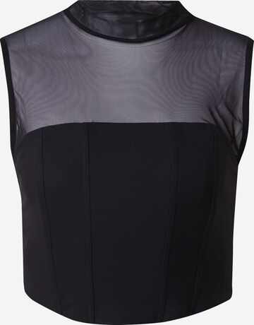 Top di Tally Weijl in nero: frontale