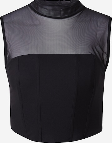 Tally Weijl - Top en negro: frente