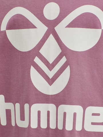 Hummel Футболка 'Tres' в Ярко-розовый