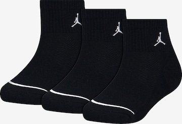Chaussettes Jordan en noir : devant