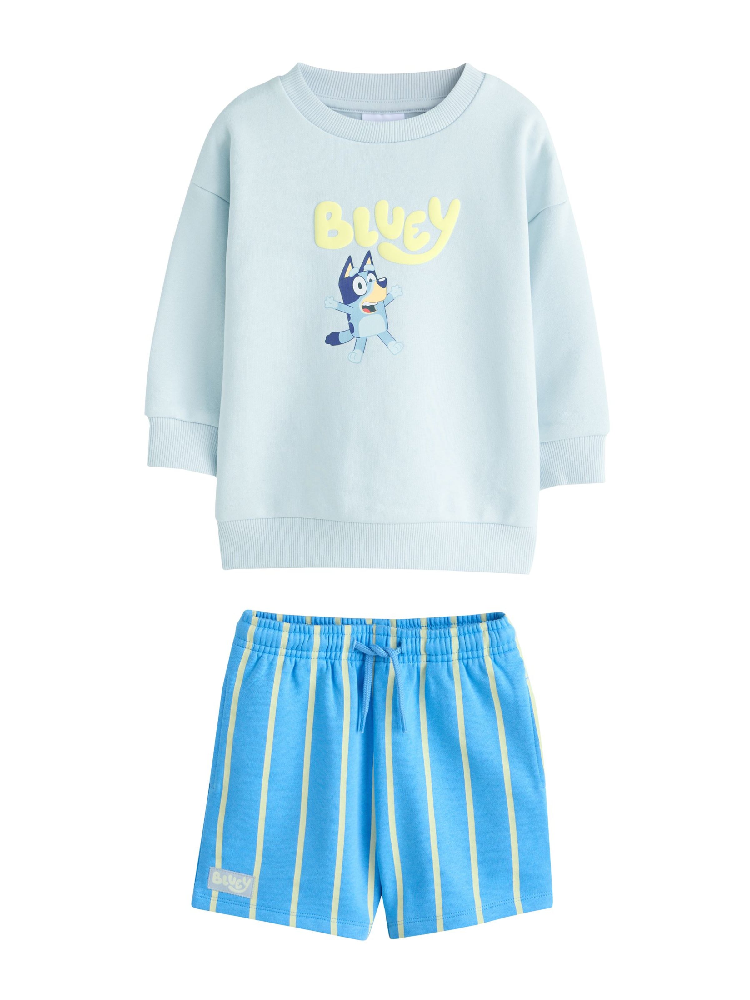 Next Set 'Bluey' in Blue: front