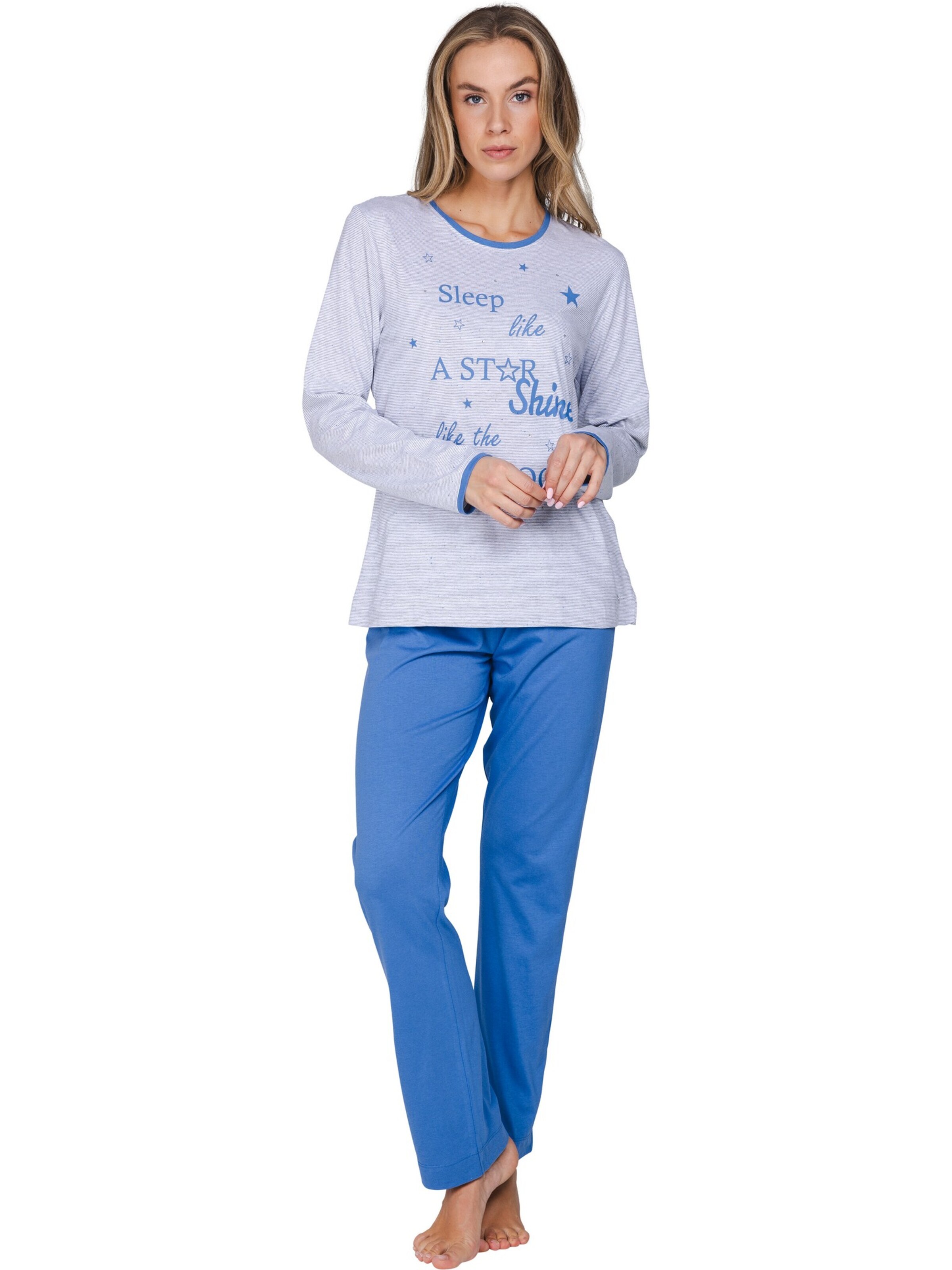 Rebelle Pyjama 'Starry Nights' in Blauw