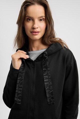 Soccx Sweatjacke in Schwarz