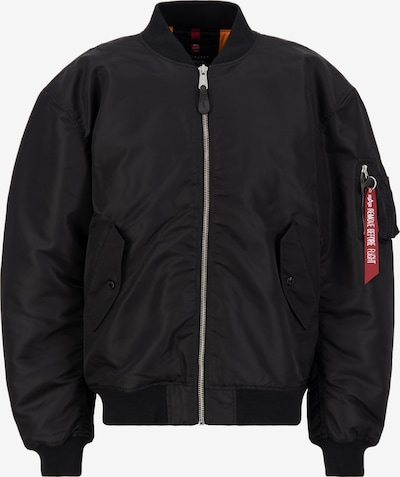 ALPHA INDUSTRIES Prijelazna jakna u krvavo crvena / crna, Pregled proizvoda