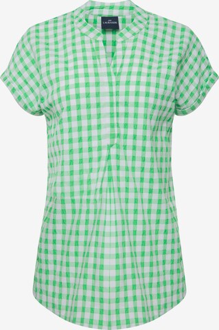 LAURASØN Blouse in Green: front