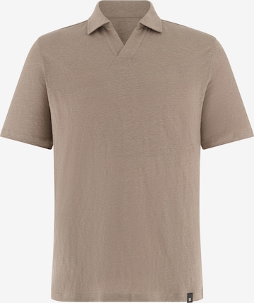 T-Shirt Boggi Milano en marron : devant