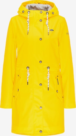 Schmuddelwedda Raincoat 'Bridgeport' in Yellow: front