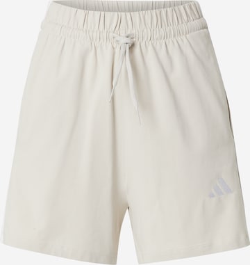Pantaloni sportivi 'Essentials' di ADIDAS SPORTSWEAR in beige: frontale