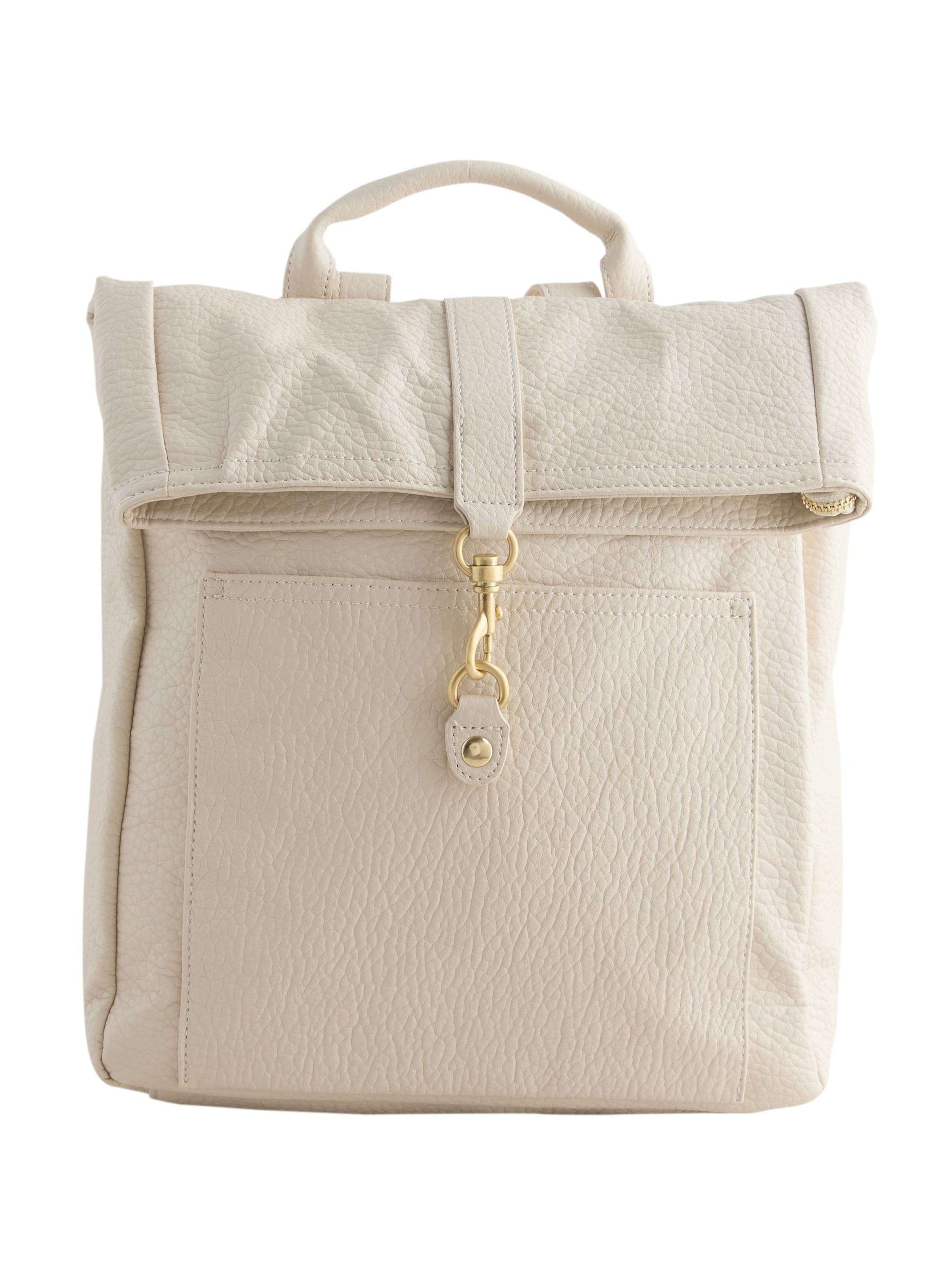 Next Plecak w kolorze biały: przód