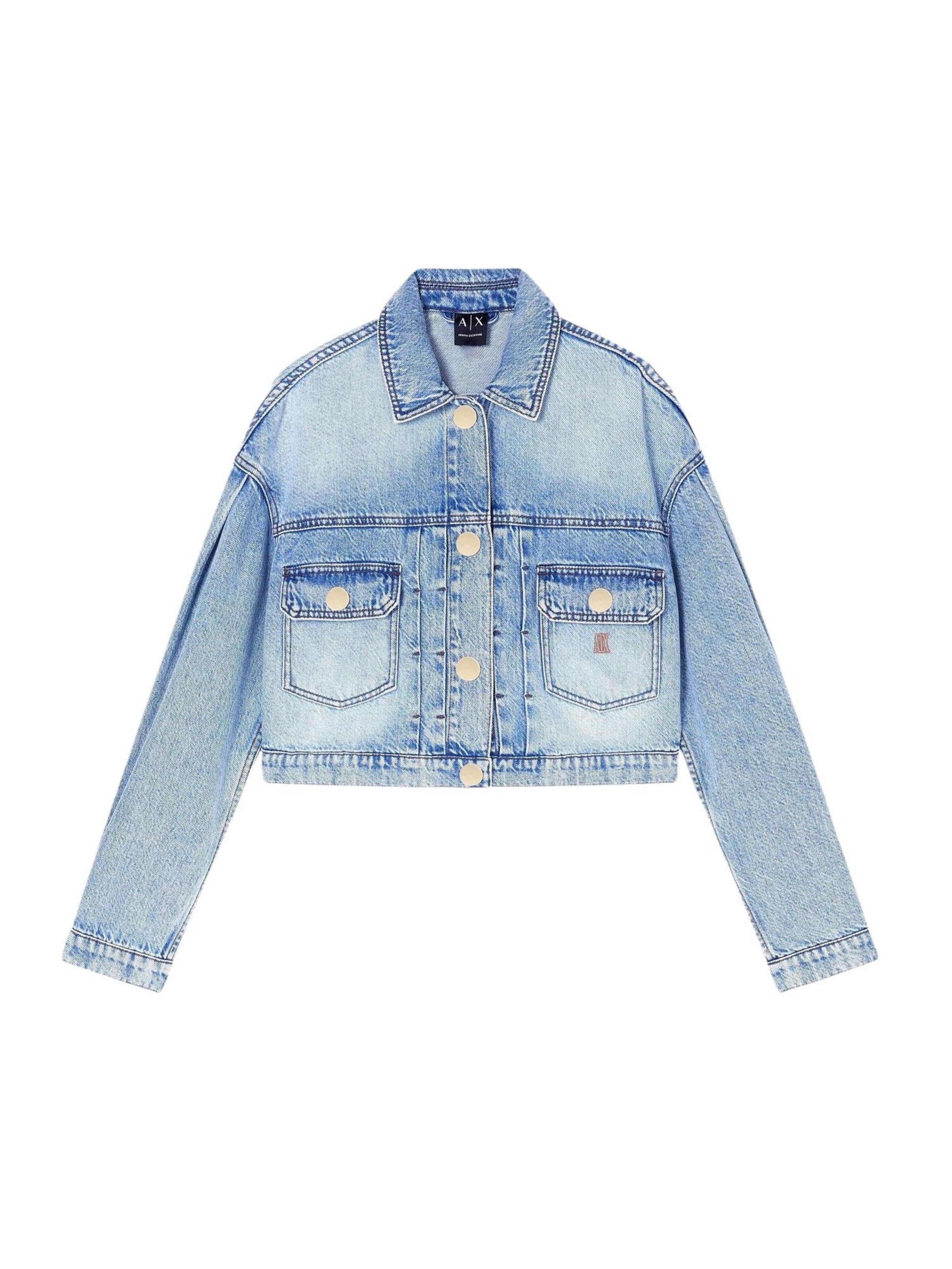 Giacca di mezza stagione 'BLOUSON JACKET XW002260 AF21338' di ARMANI EXCHANGE in blu