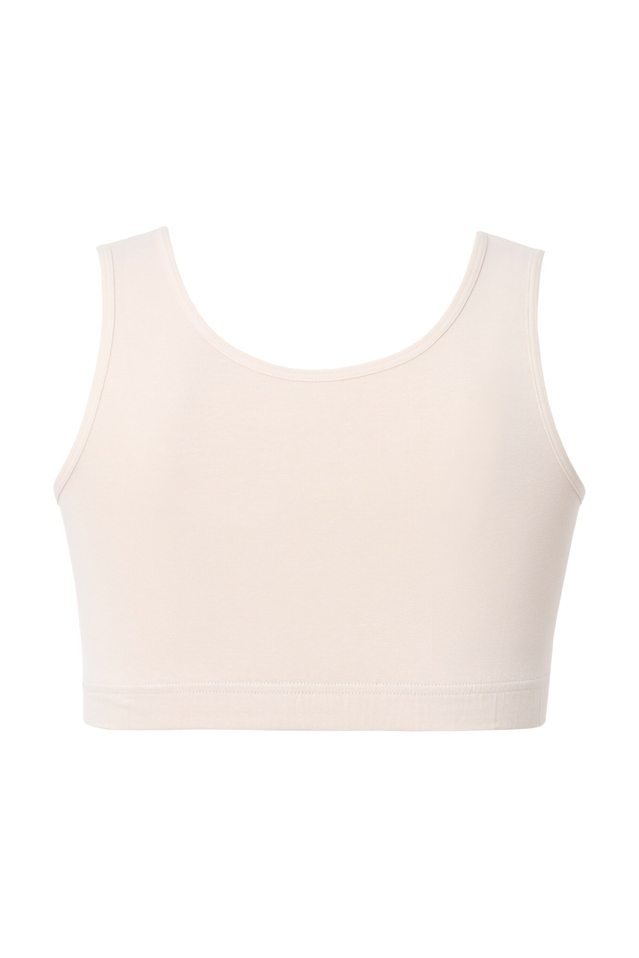 Ulla Popken Bralette Bra in Beige
