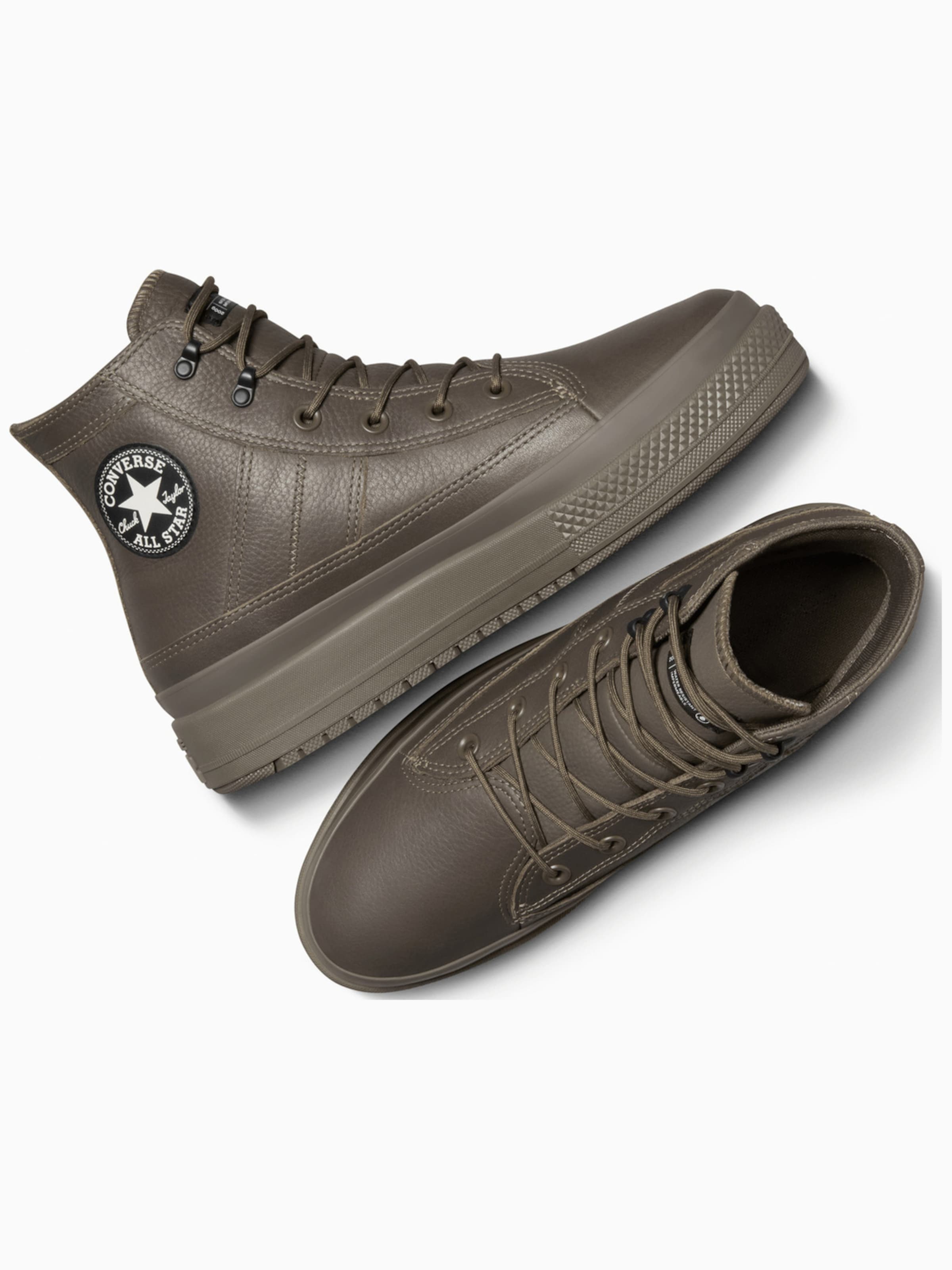Sneaker alta 'Chuck Taylor All Star Equip Waterproof' di CONVERSE in marrone