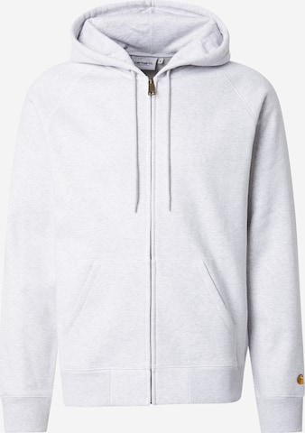 Veste de survêtement 'Chase' Carhartt WIP en gris : devant