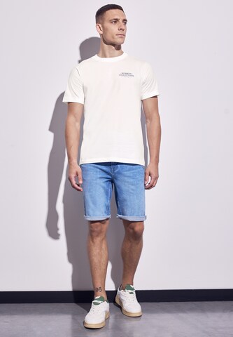 Street One MEN T-Shirt in Weiß