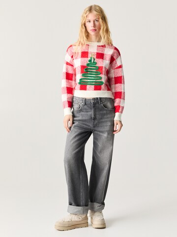 Pull&Bear Sweater in Red