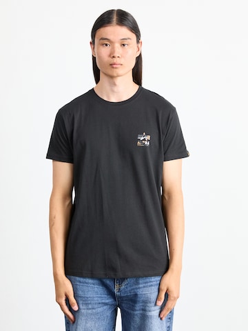ALPHA INDUSTRIES - Camiseta en negro