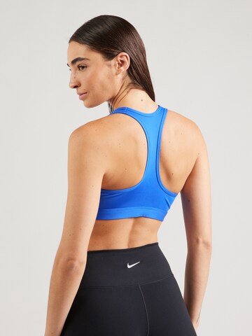 Bustier Soutien-gorge de sport 'Swoosh' NIKE en bleu