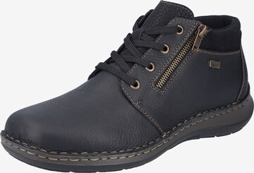 Rieker Lace-Up Boots in Blue: front