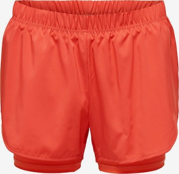 ONLY PLAY Voľný strih Športové nohavice - oranžová: predná strana