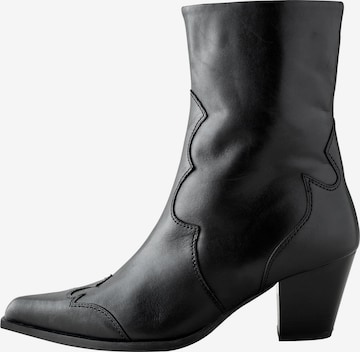 juoda Next Kaubojiški batai: priekis