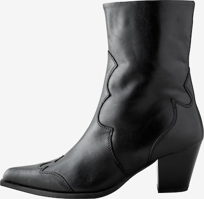 Cizme de cowboy Next pe negru, Vizualizare produs