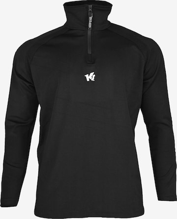 KEEPERsport Trikot in Schwarz: Vorderseite