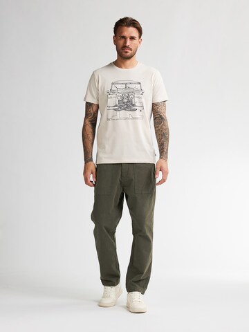 Loosefit Pantalon 'Wausau' Petrol Industries en vert