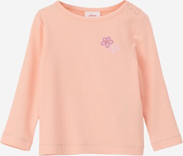 s.Oliver T-shirt i rosa: framsida